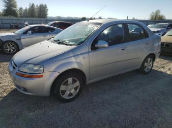  Salvage Chevrolet Aveo