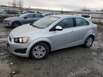  Salvage Chevrolet Sonic