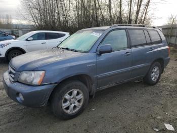  Salvage Toyota Highlander