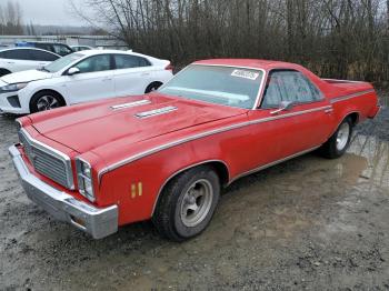  Salvage Chevrolet El Camino