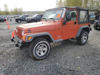  Salvage Jeep Wrangler