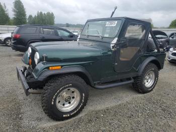  Salvage Jeep Cj