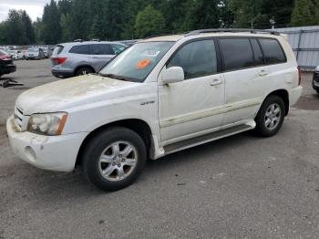  Salvage Toyota Highlander