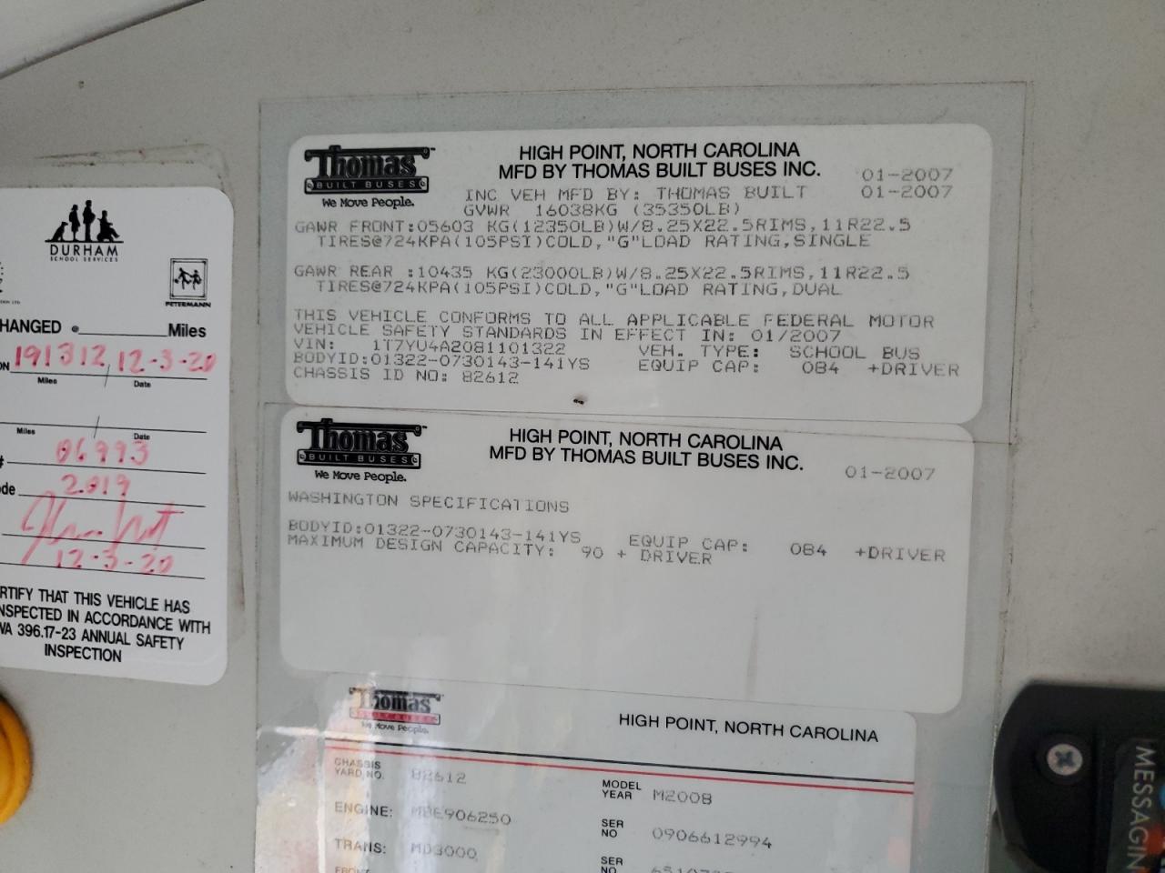 Thomas School Bus Image 2