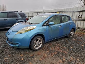  Salvage Nissan LEAF