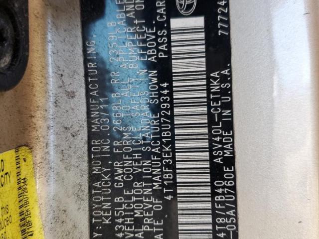 Toyota Camry Base Image 13