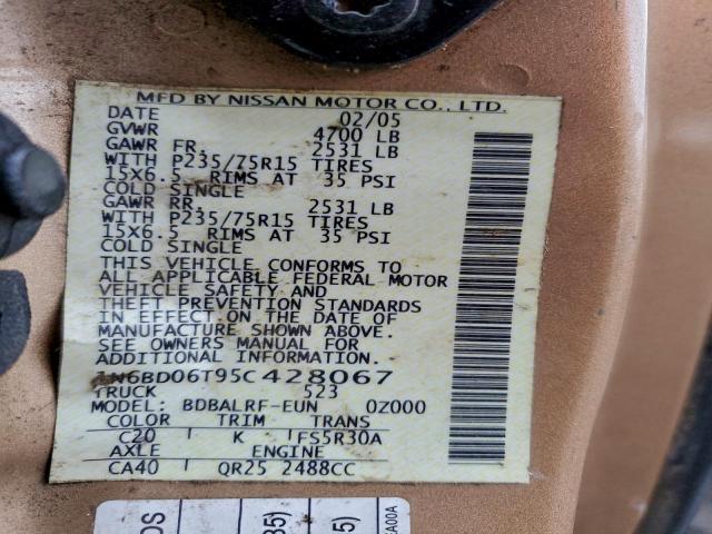 Nissan Frontier King Cab Xe Image 9