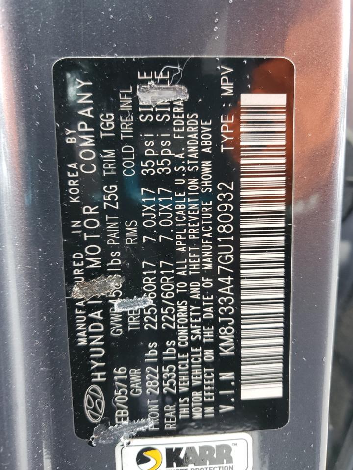 Hyundai TUCSON Limited Image 12