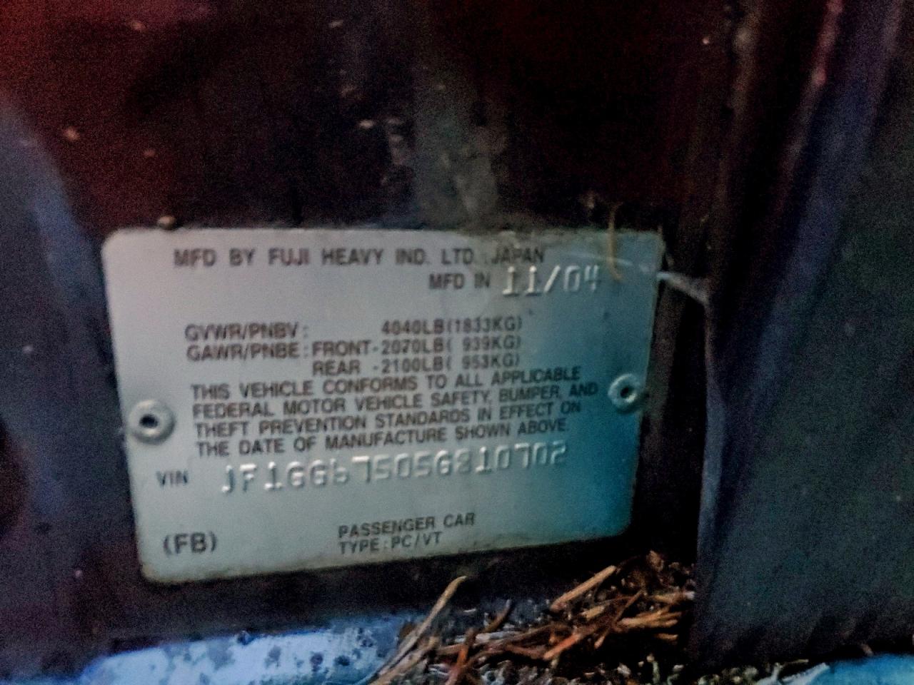 Subaru Impreza Rs Image 8