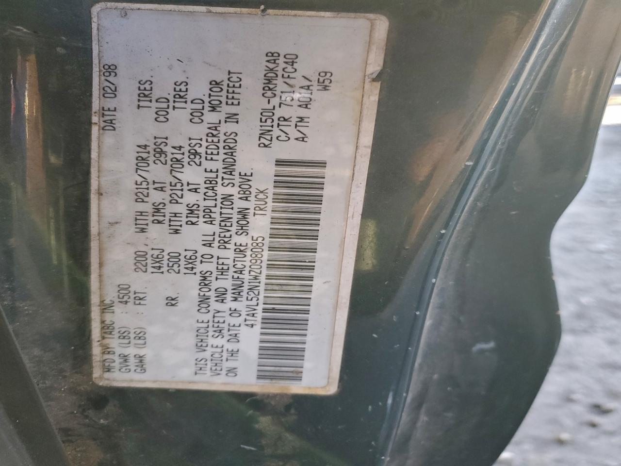 Toyota Tacoma Xtracab Image 11