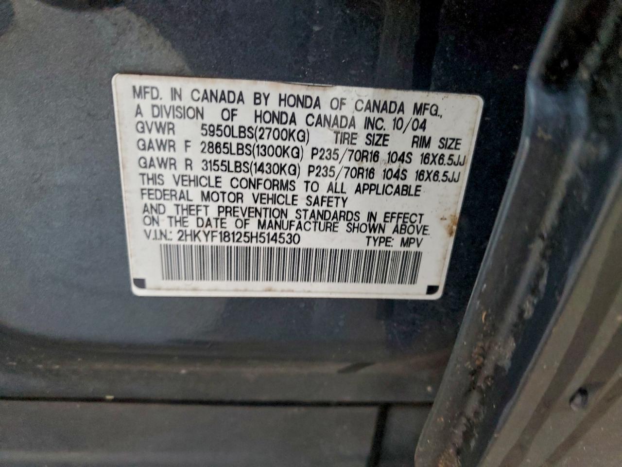 Honda Pilot Lx Image 10